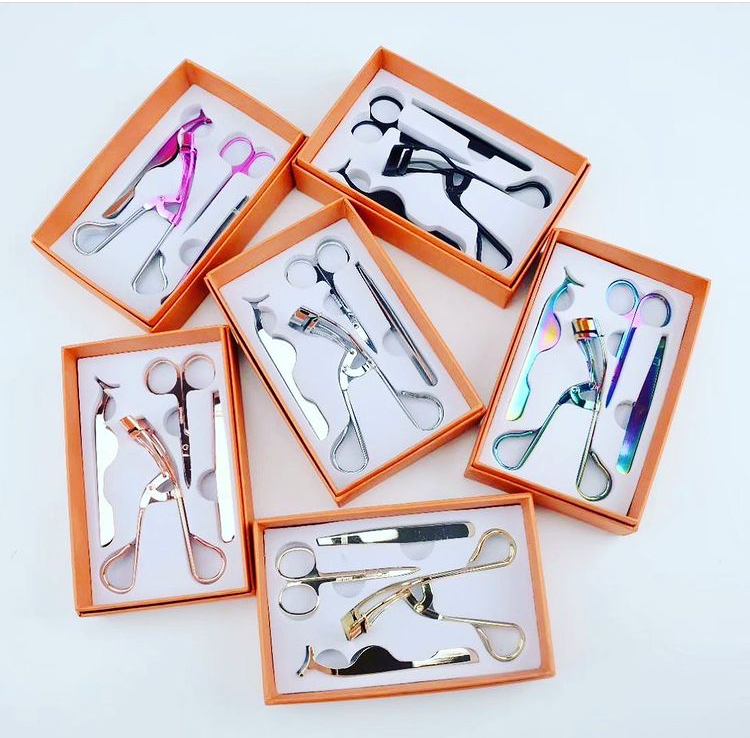 Фирменный Логотип, нержавеющая сталь, изогнутые ножницы, инструмент для макияжа, ножницы для ухода за кожей лица, ножницы для бровей и ресниц