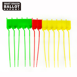 China Plastic Secure Seal Pull Tight Seals For Ballot Box
