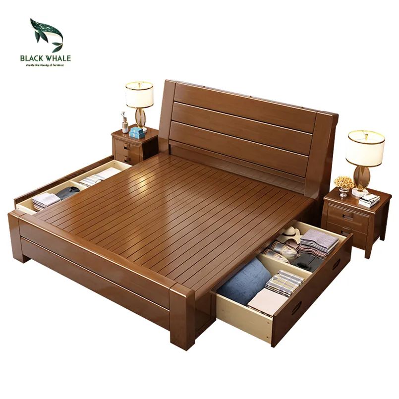 Featured image of post Wooden Bed Frame Manufacturers / Costway full size 14 wooden bed frame mattress platform wood slats for home natural.