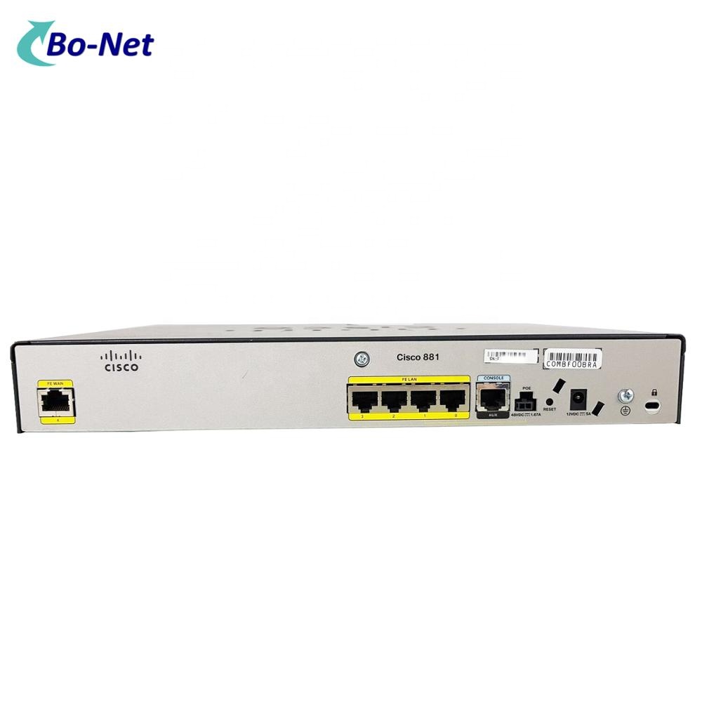 100% Genuine Original  C881-K9 881-K9 881-SEC-K9 Integrated Service Router
