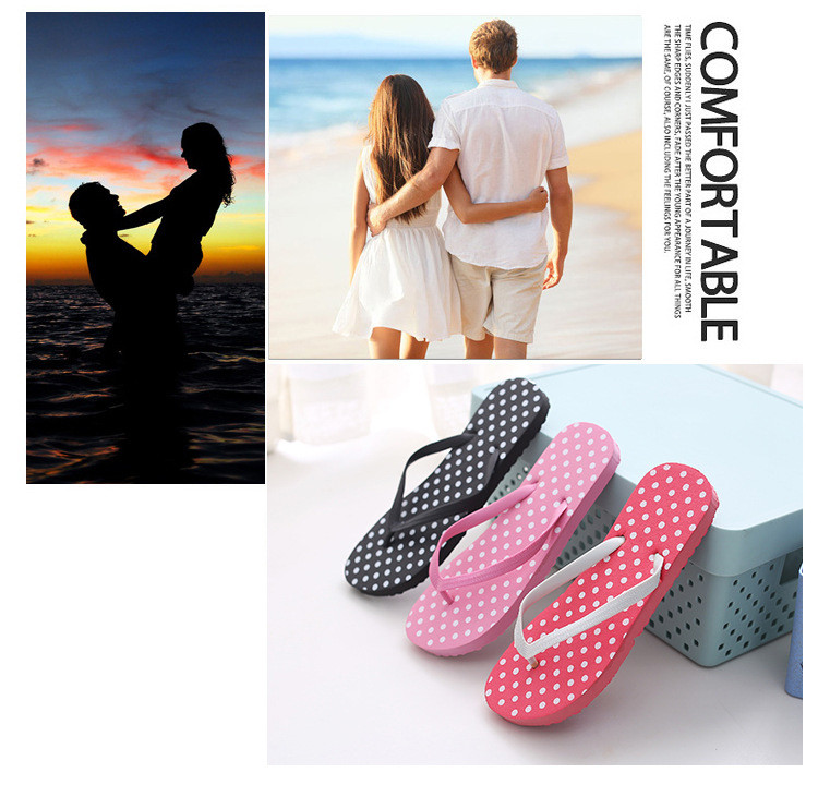 Women Flip Flops Slippers Outdoor Anti-slip EVA rubber evergreen Flip-flops Soles Bathroom Slides Shoes