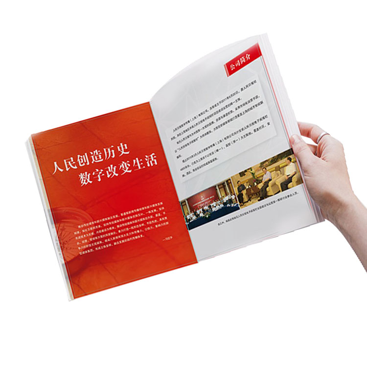 Пользовательские дешевые оптовые четыре цвета печати продукта Косметика корпоративная брошюра