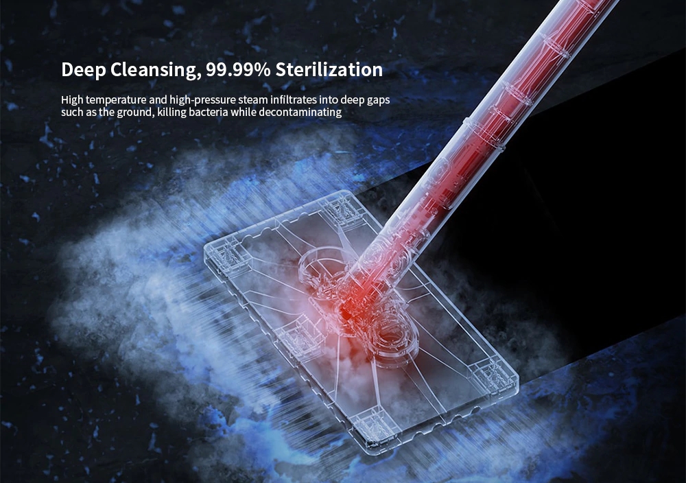 Original Deerma ZQ600 Home Multi-function Steam Vacuum Cleaner Steam mop aspirateur