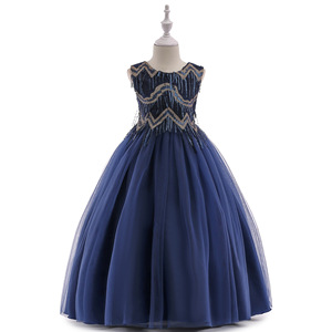 dark blue frock