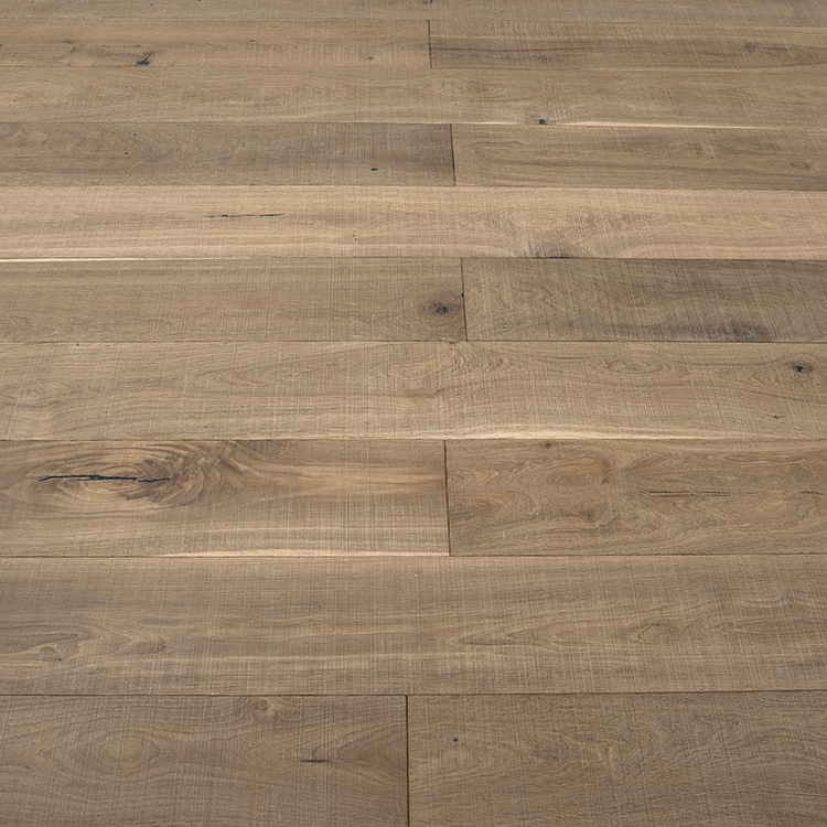Customized wood flooring solid engineered white oak modern gray color wood flooring