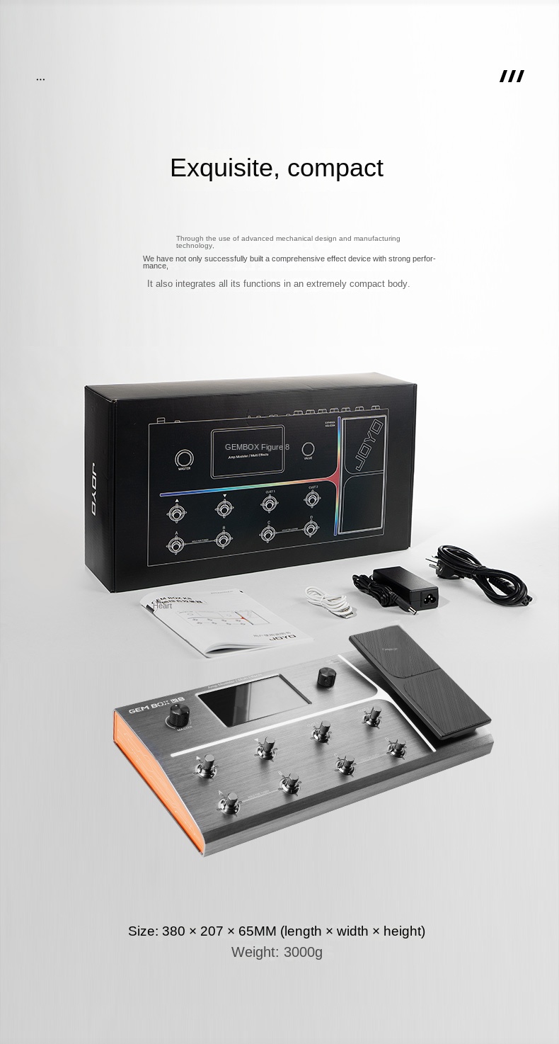 JOYO GEMBOX K8 - Multi Effect Sound Card for Guitarists