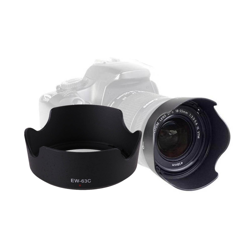 Бленда для объектива протектор для EW-54 EW-60C EW-60CII EW-63C EW-73B EW-73C EW-78D EW-73D EW-83H для объектива камеры Canon байонетная бленда для объектива