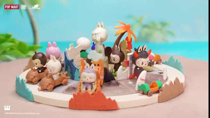 POP MART the Monsters Playing Games Series Scene Blind Box Figures