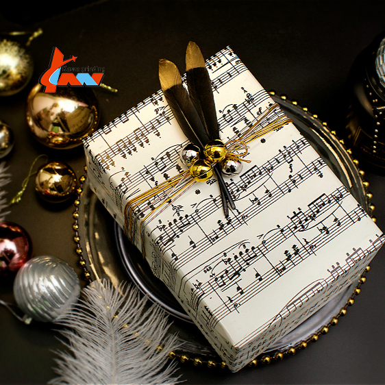 Geschenkpapier papel de regalo New whole festival use custom print gift christmas wrapping paper