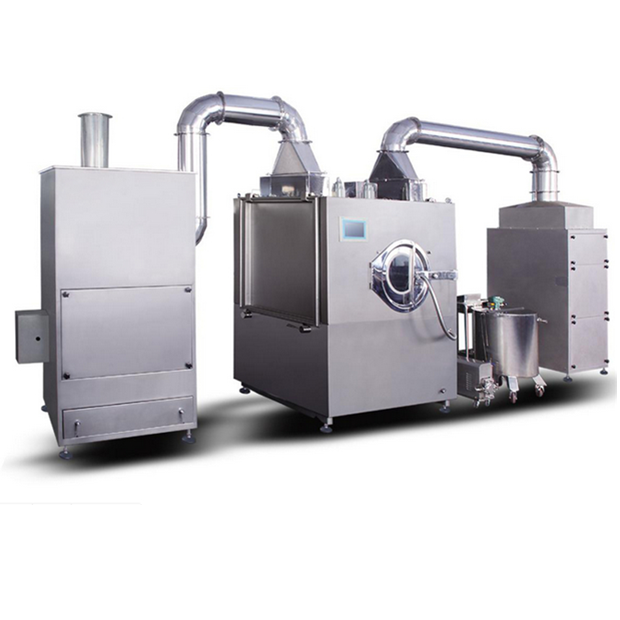 Высокопроизводительная Автоматическая закрытая машина для нанесения покрытия конфет и Шоколадных Бобов может использоваться для жевательной резинки пленка для сахара таблетки тонкая пленка для нанесения покрытий