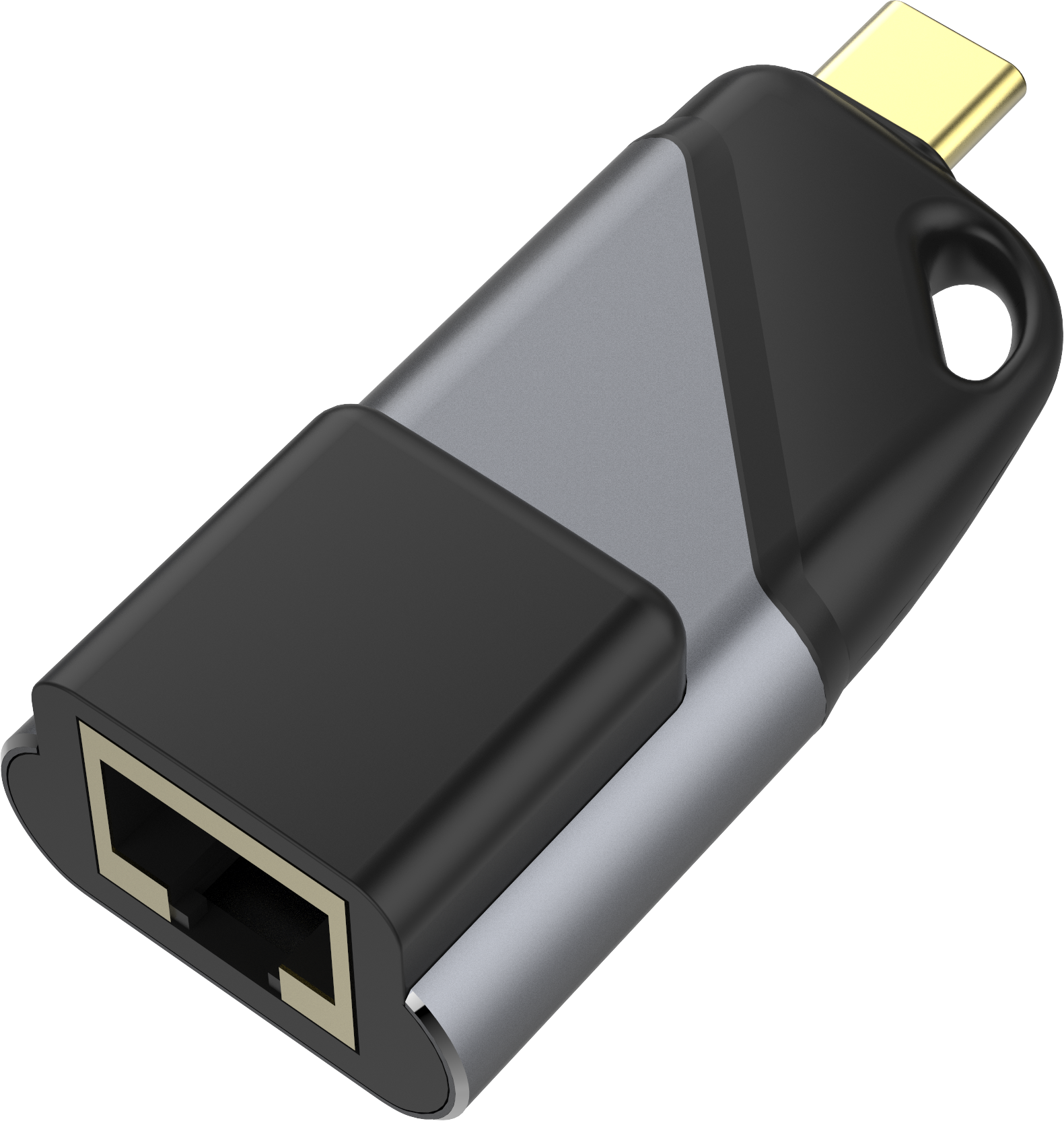 Портативный 10 м/100 м/1000M USB Type-C Gigabit Ethernet адаптер типа C Ethernet адаптер USB-C для оптоволкна вай-адаптер