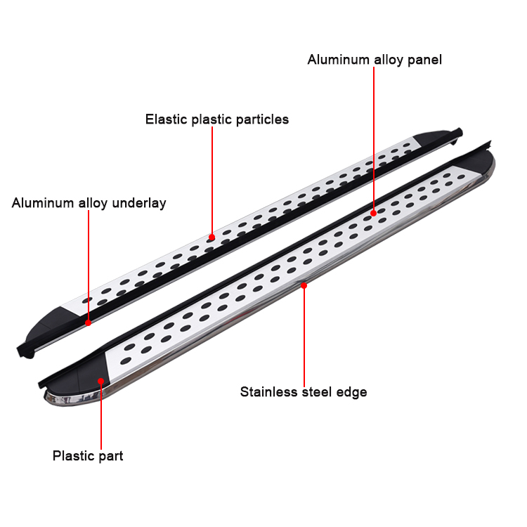 MERCEDES Viano Bumper Protector Stainless Steel Rolled Edge 2004-2014