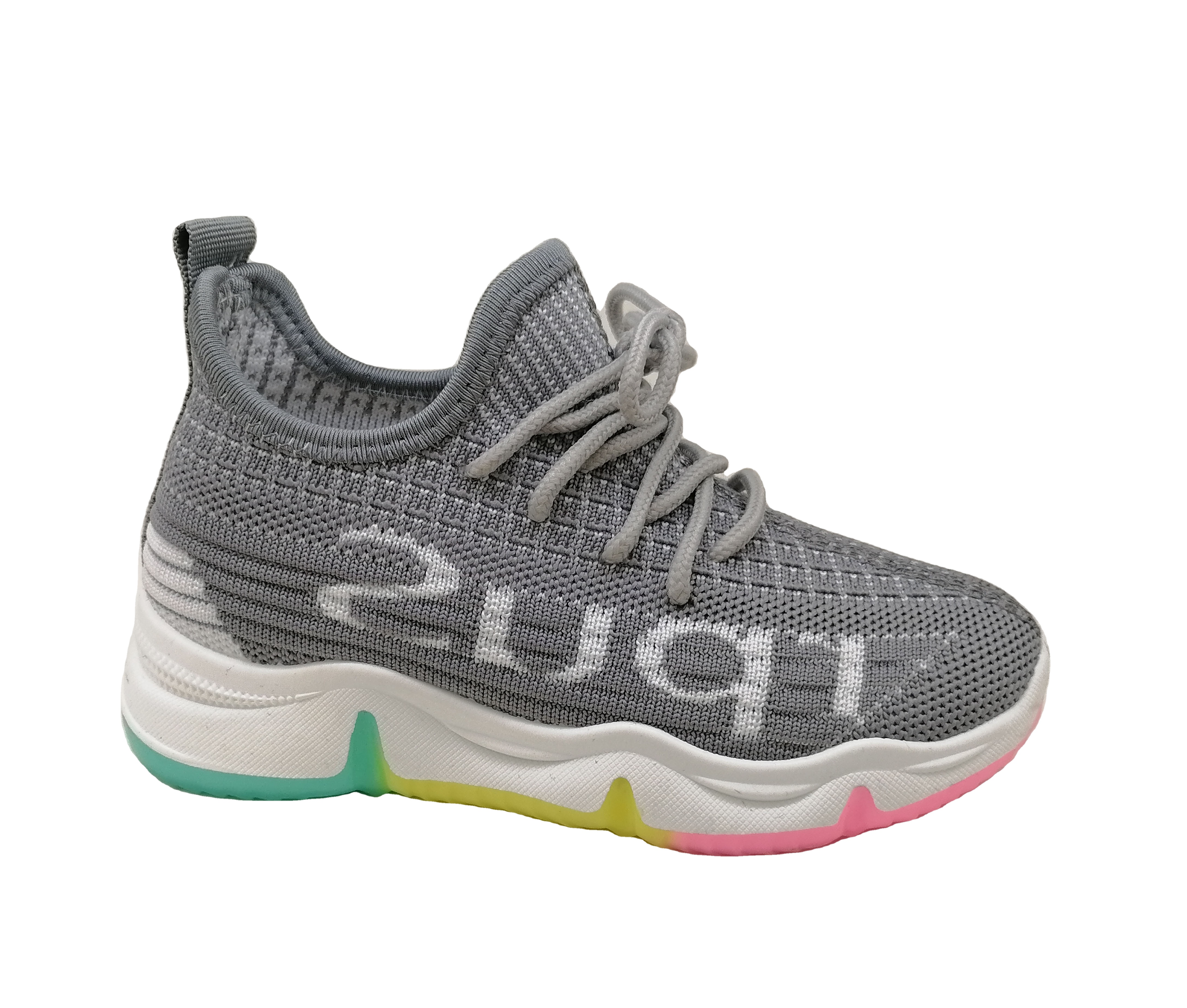 Низкая цена, удобная Высококачественная легкая вязаная детская обувь