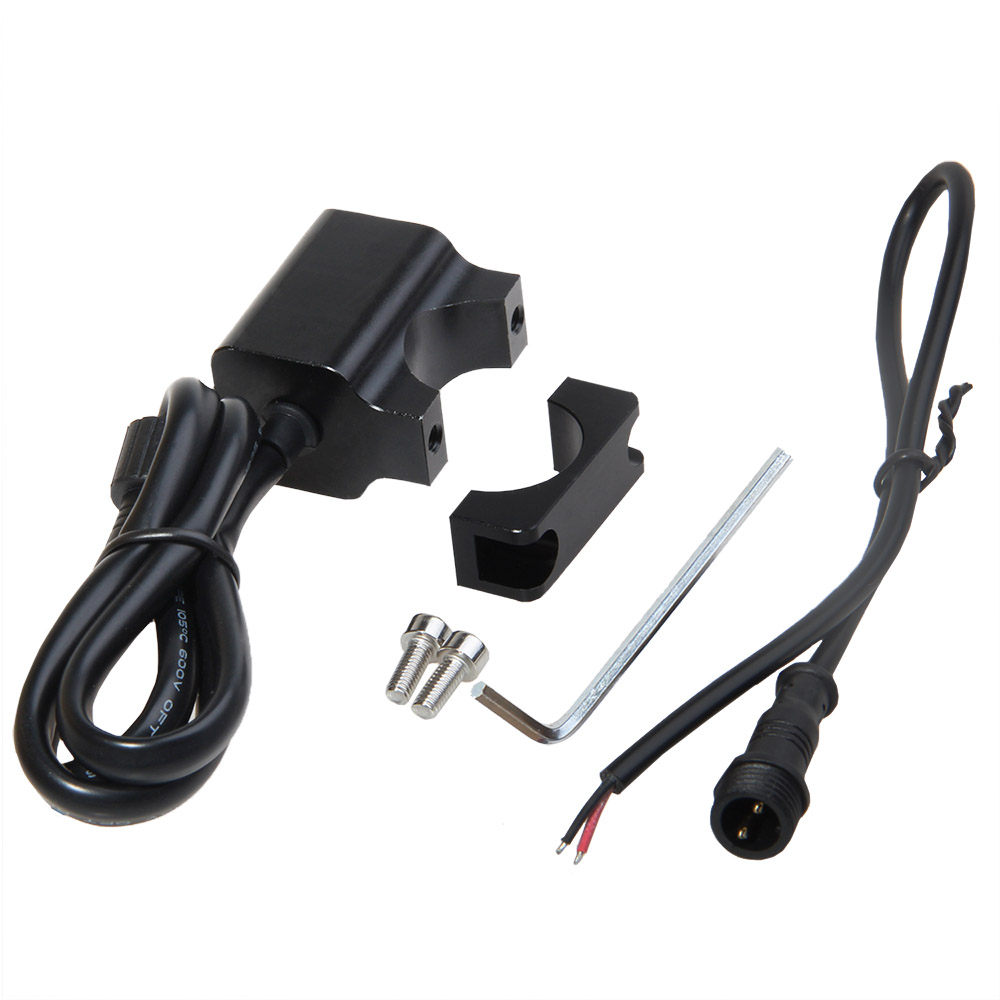 Переключатель сброса света на руль мотоцикла 12 В 22 мм