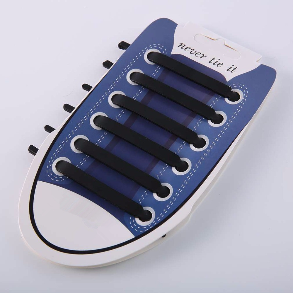 Эластичные силиконовые шнурки с логотипом на заказ