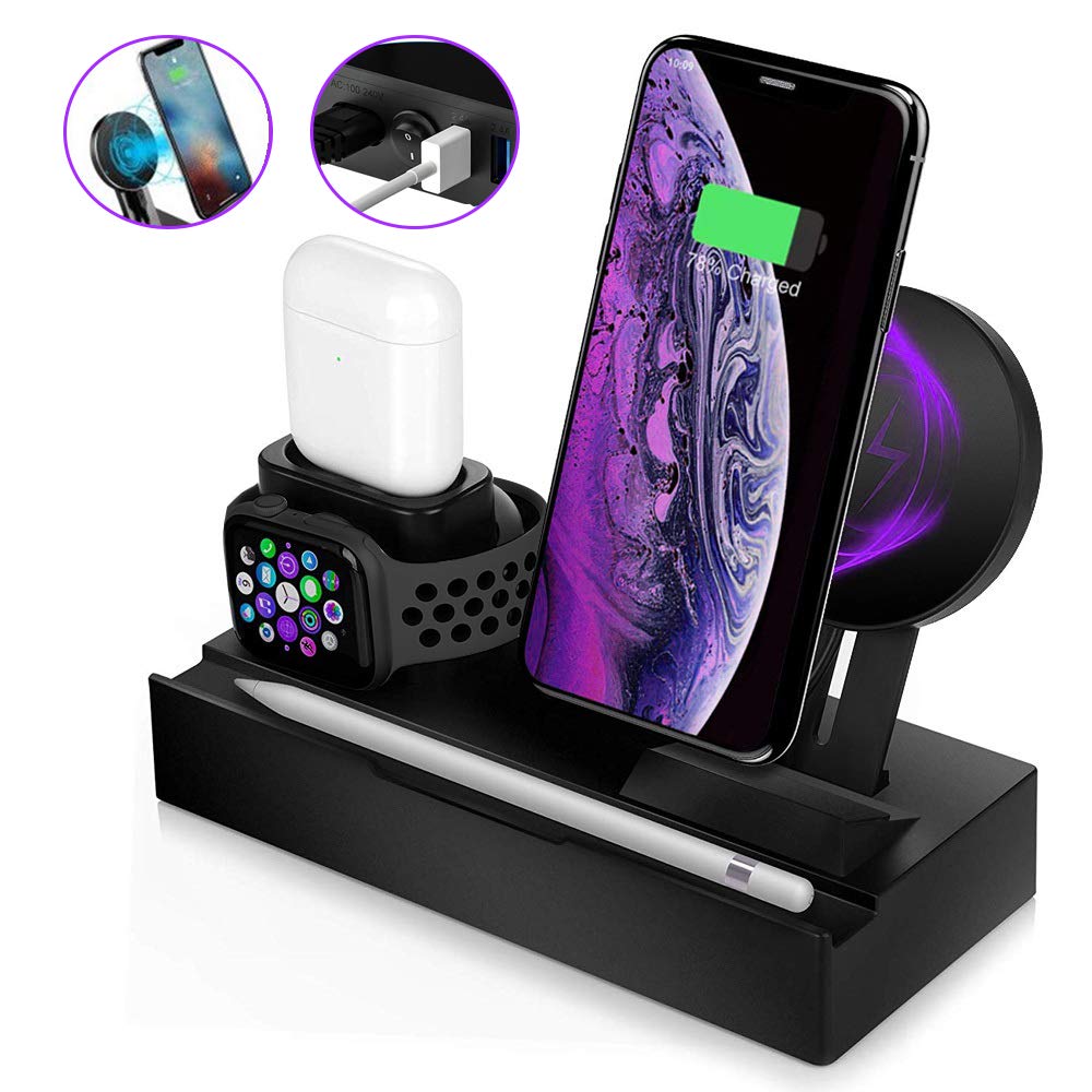 QI Wireless fast phone Charger stand ,Standing Mobile Phones charge Wireless Charger, Qi Fast Charging Wireless Car Charger