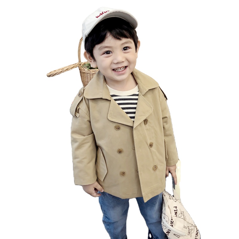 Детский Повседневный тренчкот Sunny Baby, куртка для малышей, 2021