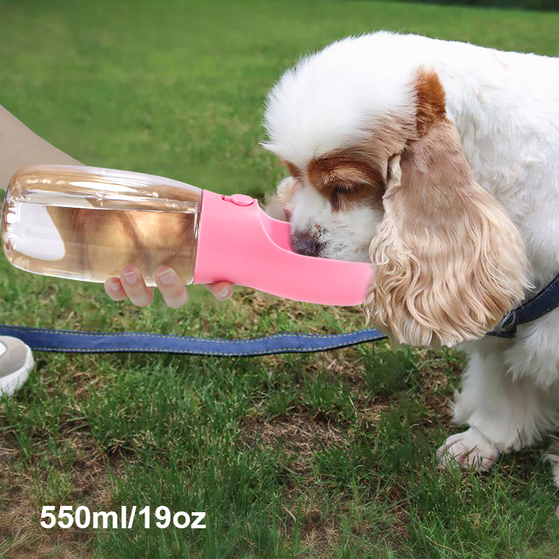 Amazon Лидер продаж, портативная пластиковая бутылка для воды для путешествий на открытом воздухе, для пеших прогулок, для домашних животных, кошек, собак, бутылка для воды