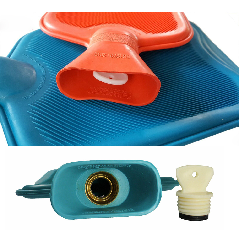 wholesale u shape long hot water bottle hot water bag cheap high quality rubber hand warmers with fleece cover