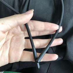 Personalizado Mergulhado Final Cordão Com Pontas de Silicone Para O Desgaste Dos Esportes Tecido Corredores