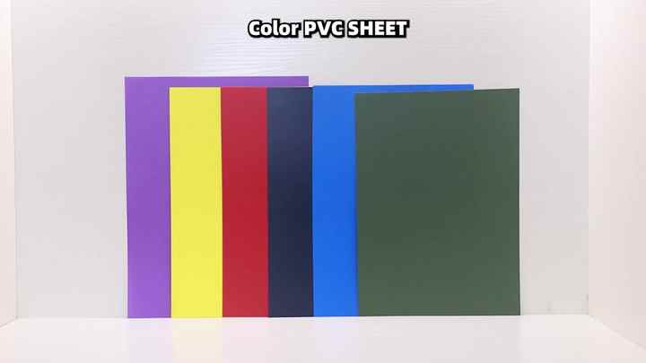 Pvc Printable Rigid Matt Pvc Printable Sheet Solid Colored Vacuum Forming Plastic ...