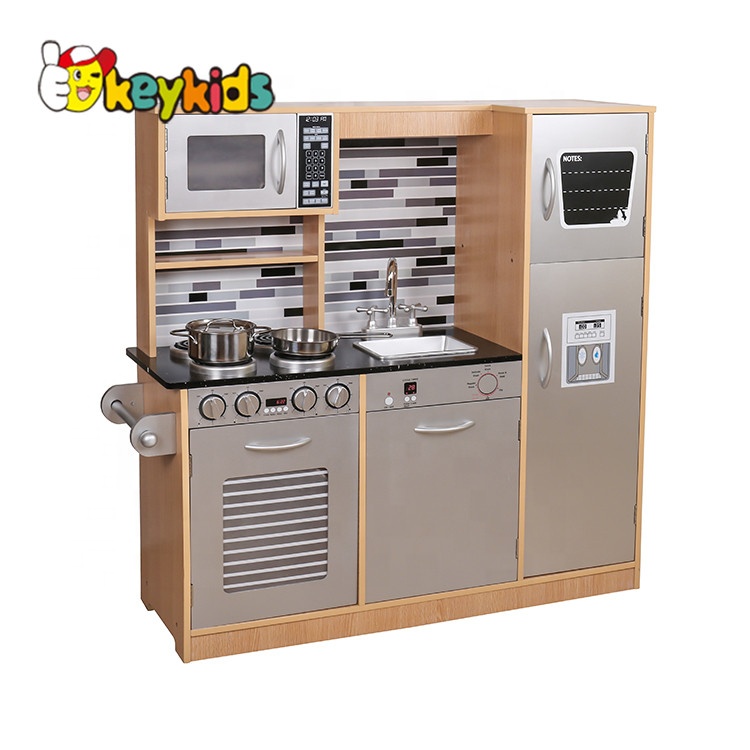 Conjunto De Cozinha Grande De Luxo Meninas Meninos Crianças De Madeira jogar finjo Children/'s Brinquedo Toys