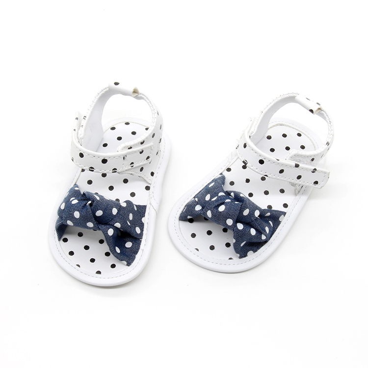 Новинка; Мягкая Милая обувь для малышей; сандалии с бантом для маленьких девочек; оптовая продажа