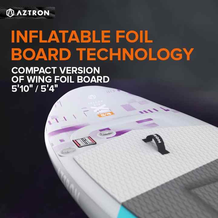 AZTRON Falcon X Double Chambers Inflatable Wing Foil Board Hydrofoil ...