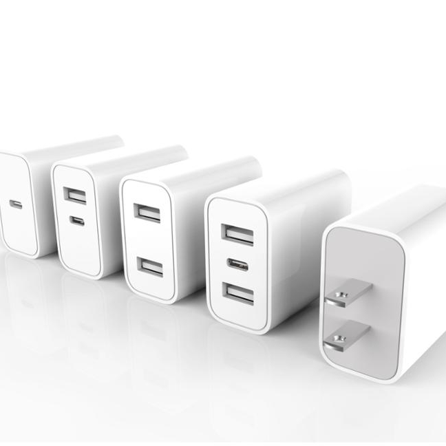 Завод 18 Вт PD Тип c QC3.0 стены зарядное устройство Один выход Usb