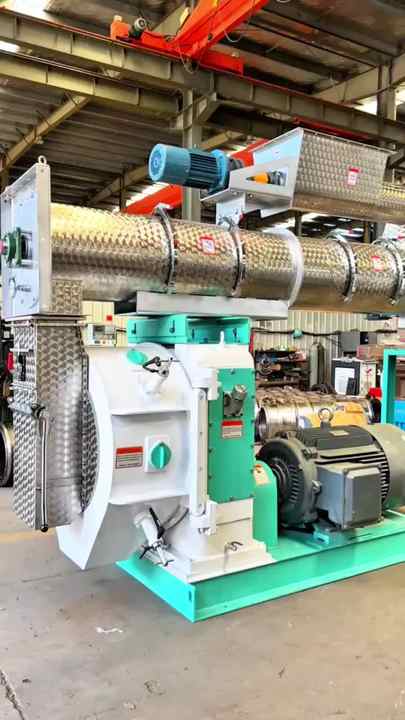 YS SZLH350 Fish Feed Extruder Mill Machine 500kg/h Capacity Floating ...