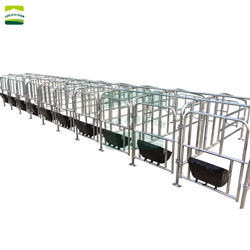 Sow Gestation Bed Galvanized Pig Farrowing Crates Pen Pig Flooring Stall Farrowing Bed Sow Equipment for sale