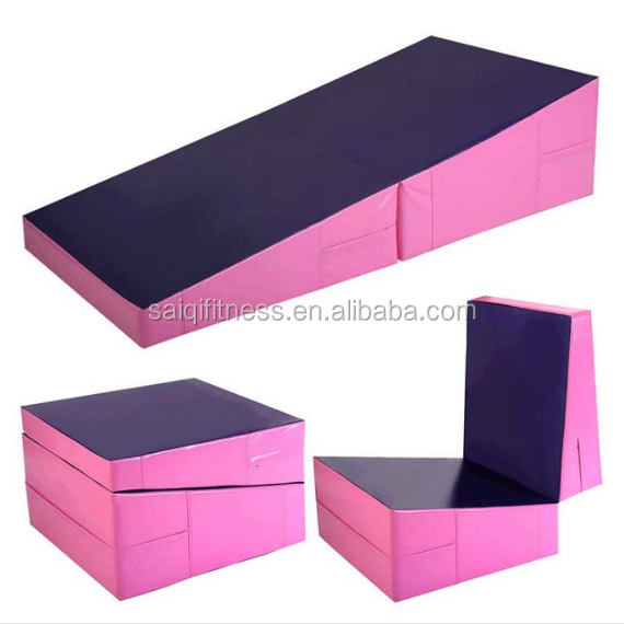 Складной коврик, гимнастический коврик с клиновидным ковриком