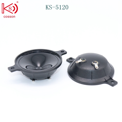 3 Pcs 2.5-60KHz Piezo Horn Speaker Tweeter Black KS-5120B