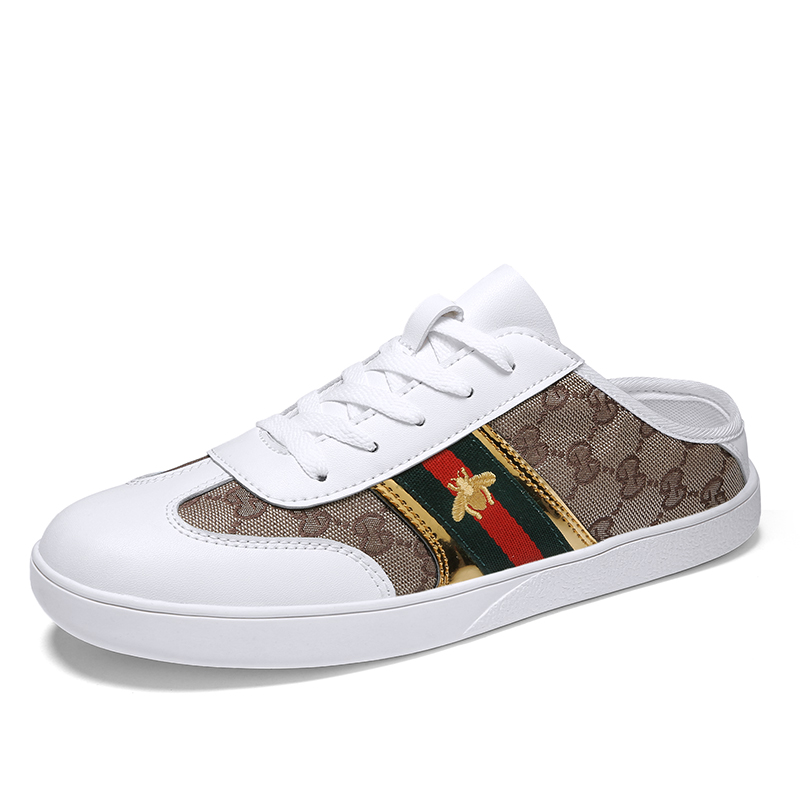 Мужская модная дышащая парусиновая обувь с логотипом на заказ, Белые Повседневные Нескользящие кроссовки на плоской резиновой подошве в школьном стиле