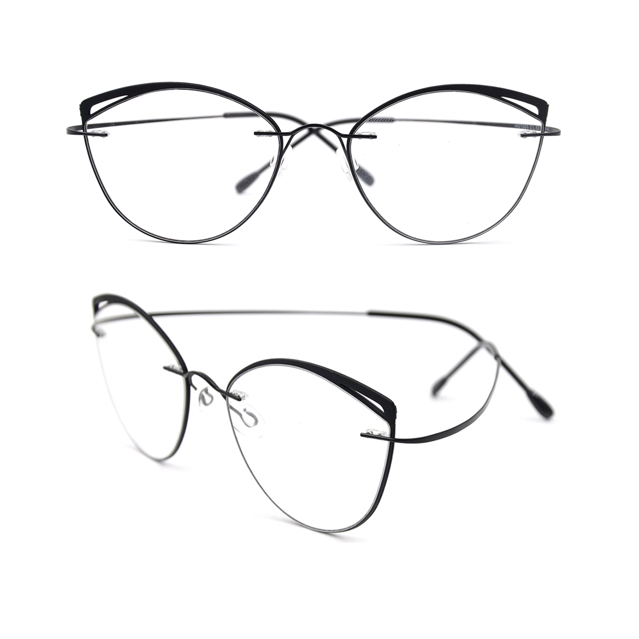 眼框钛眼镜设计师眼镜超轻型眼镜为妇女