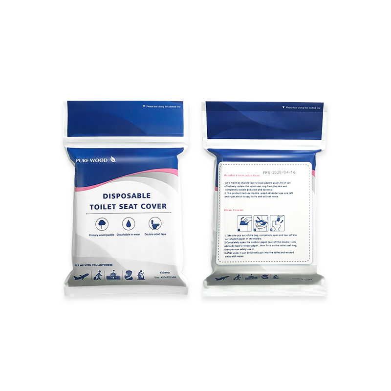 Высококачественная одноразовая биоразлагаемая смываемая бумага для крышки сидения унитаза от производителя из Шэньчжэня