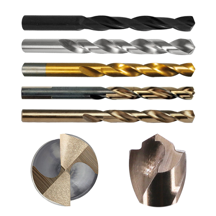 HSS acero inoxidable y metales duros Broca de cobalto para herreros