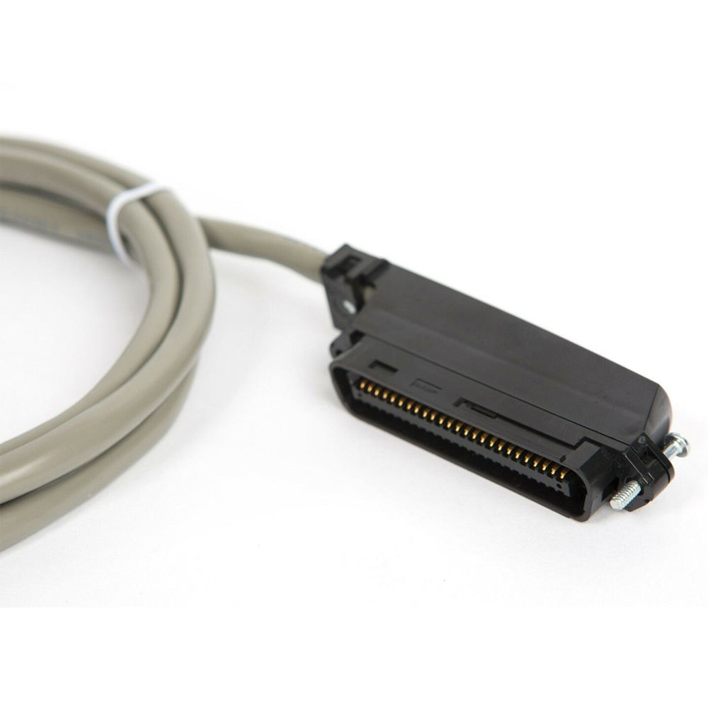 3 Ft. 25 pair Telco Cable Cat 3 PBX KSU RJ21 AMP connectors Male to Blunt