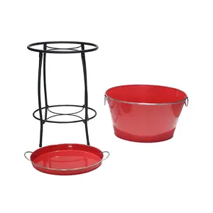 ice bucket with stand kmart