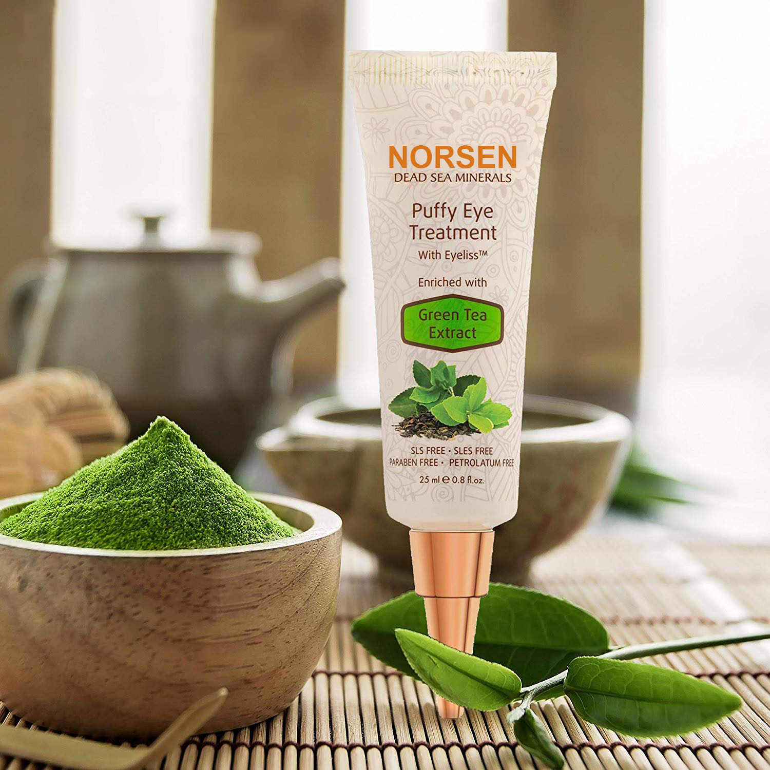 Hot Selling Products Organic Anti Wrinkle Dark Circle Green Tea Eye Cream