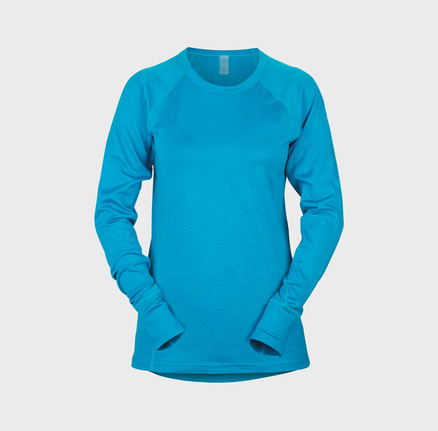 100% мериносовая шерсть Crewneck зимний спортивный комплект нижнего белья для улицы базовый слой (BSCI Завод и OEKO-TEX сертификации)