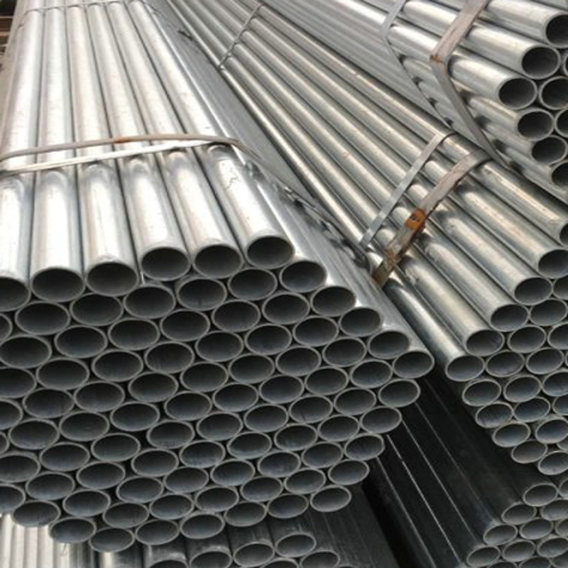 Hot dipped galvanized round steel pipe galvanised tube