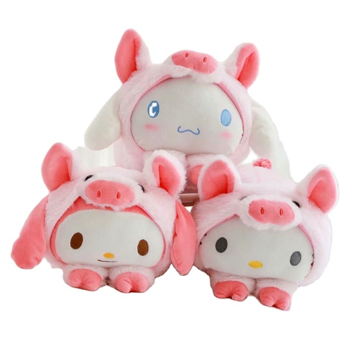 Автомобильные салфетки Kawaii Kuromi, сумка my melody и kuromi, коробка салфеток, игрушка для автомобиля