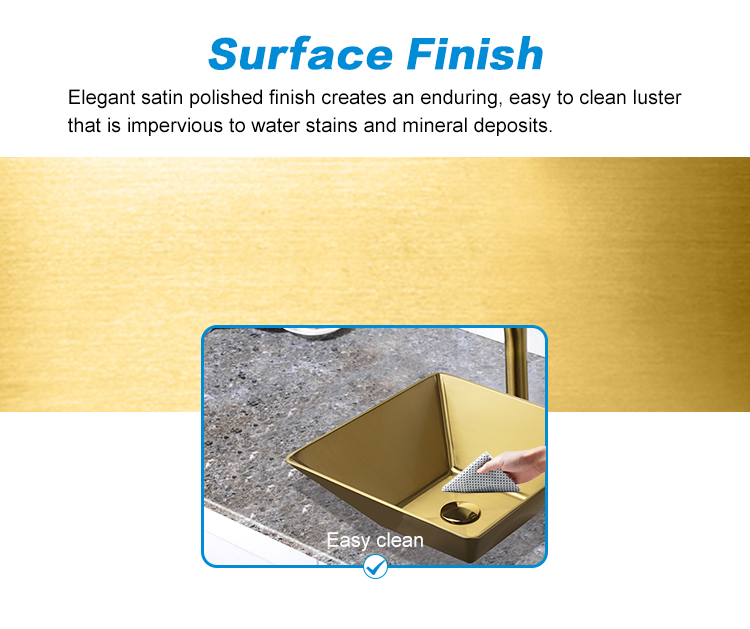 Good Selling Stainless Steel Above Counter Wash Basin Easy Clean Wash Basin