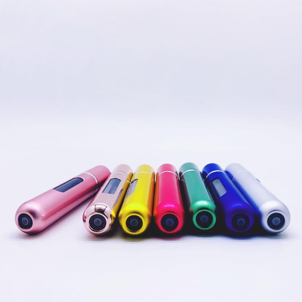 The new 8ml bottom filled perfume bottle is divided into rechargeable portable cosmetic spray bottles