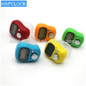 LCD Electronic plastic digital muslim Counter Finger ring Hand Tally Counter for customized