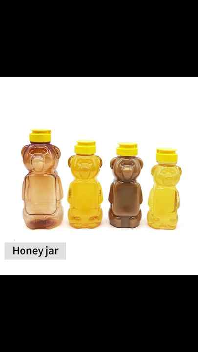 Ymhapp 2 Pcs 8 Oz Plastic Bear Honey Bottle Jars, Empty Honey Squeeze Bottle With Flip-top Lid For Storing And Dispensing, Yellow Flap Caps For Storing And Dispensing Garlic Presses - View #6