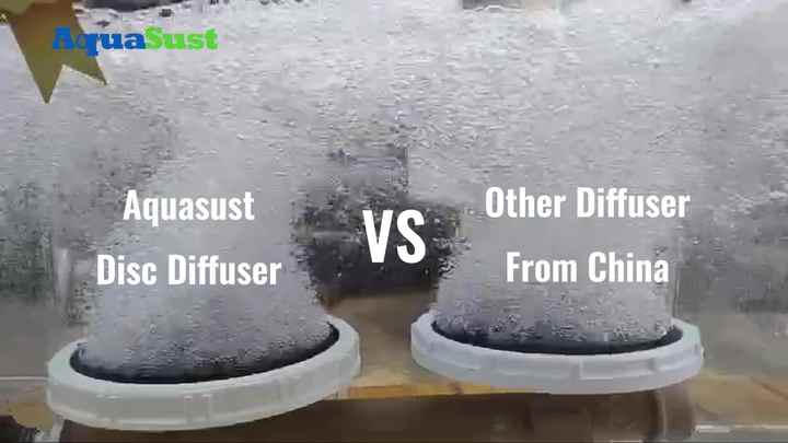 Diffusers Uniform Disc Aeration Fine Bubble Diffuser for Sewage Water Treatment System ...