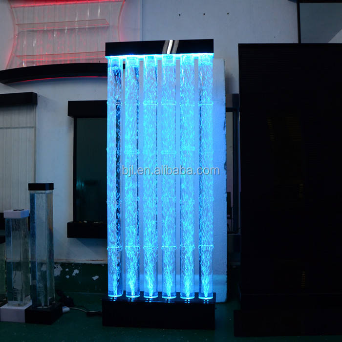 LEDウォーターバブルパネル 家の装飾アクリルLEDウォーターバブル水機能壁プログラムバブルパネル
