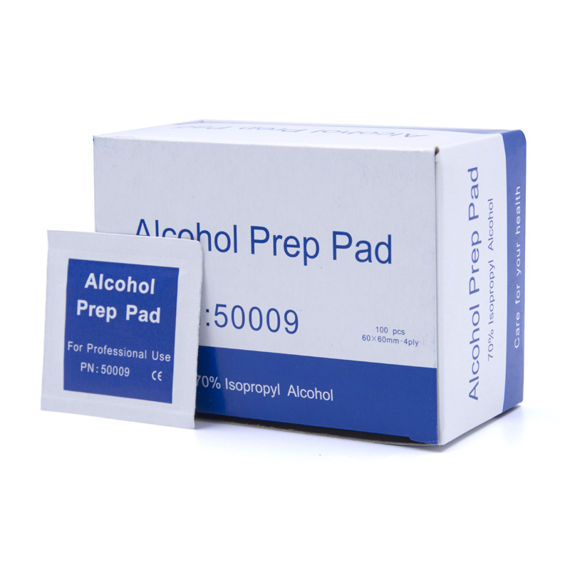 Нетканые 70% изопропиловый спирт prep колодки для хирургии, стерильный спирт prep pad Заводская распродажа различные логотип стерильный спирт Prep
